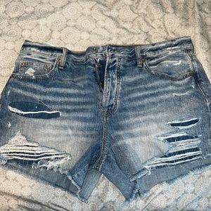 American eagle hi-rise feastival shorts